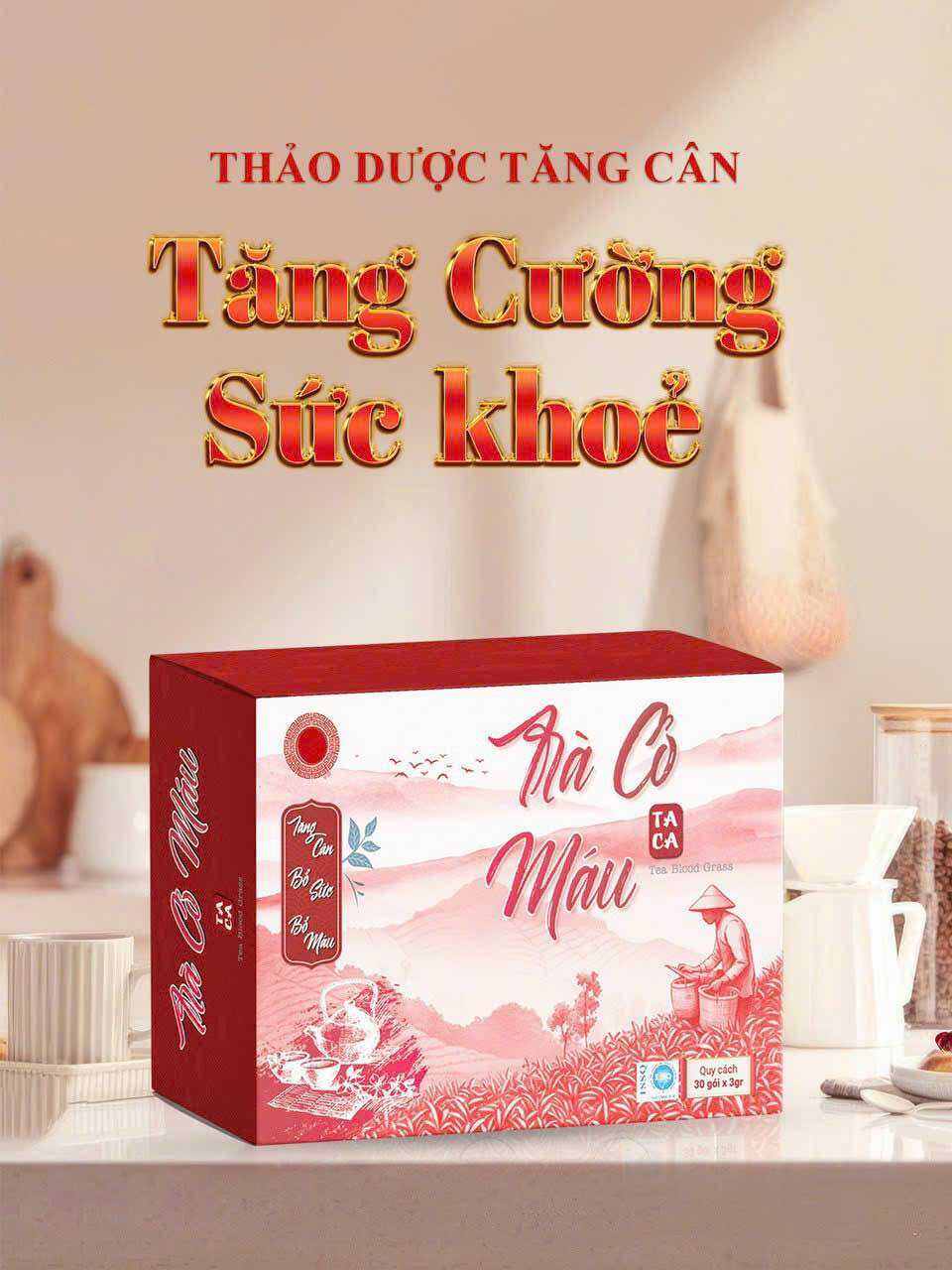 Trà cỏ máu MV(30 túi lọc)