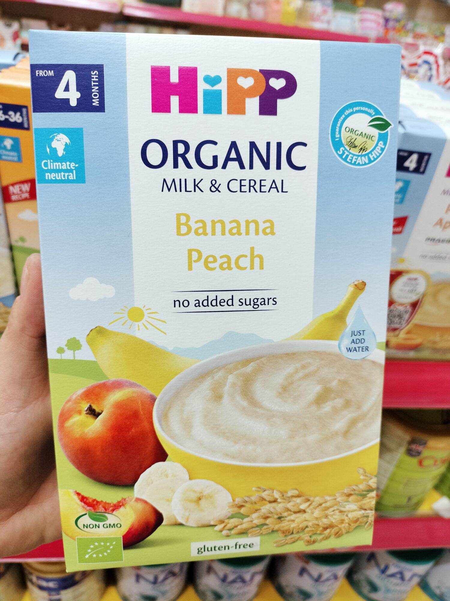 Bột ăn dặm hữu cơ Hipp
