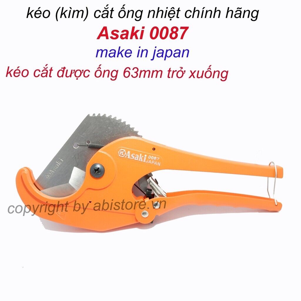 KÉO CẮT ỐNG ASAKI AK0087 63MM KÌM CẮT ỐNG NHỰA PVC ỐNG NƯỚC ĐẸP GIÁ RẺ