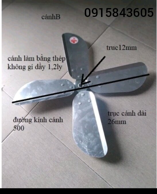 Cánh quạt công nghiệp chinghai