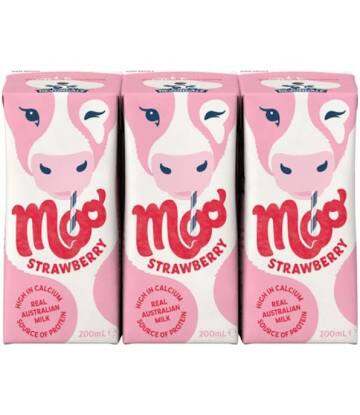 Sữa tươi DEVONDALE vị dâu thùng 24 hộp 200ml