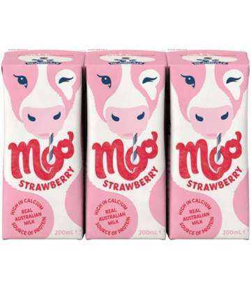 Sữa tươi DEVONDALE vị dâu thùng 24 hộp 200ml