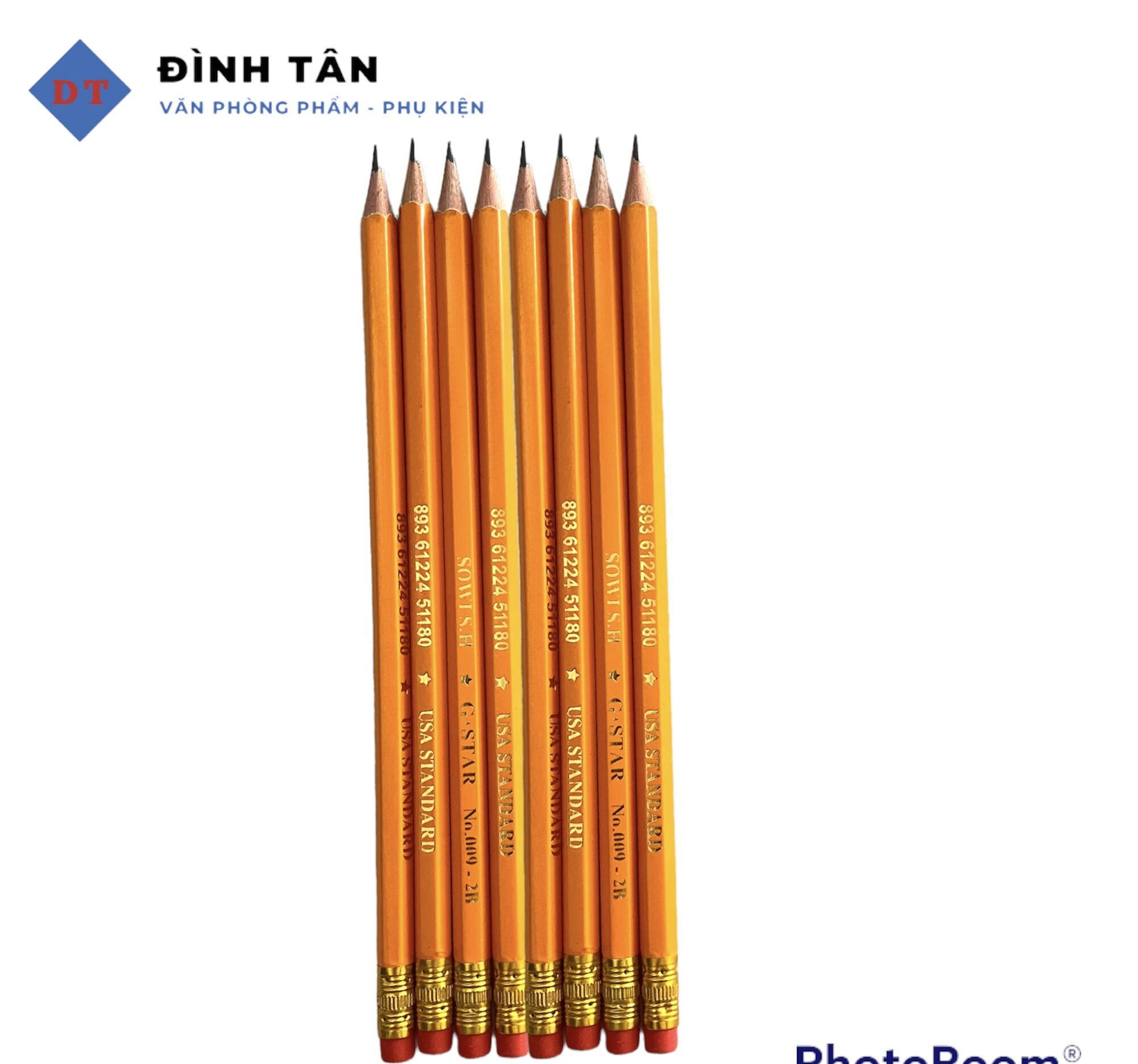 Hộp 12 cây bút chì gỗ 2b g-star