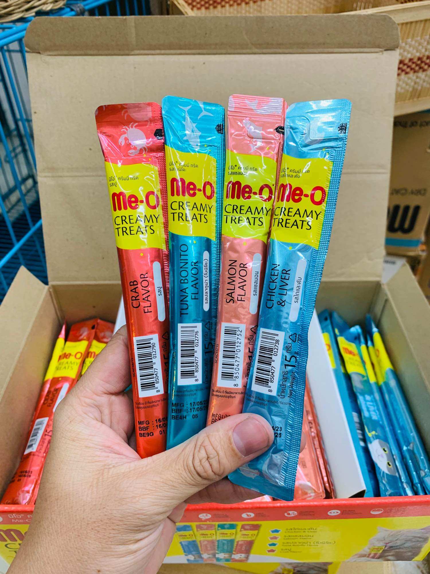 Súp thưởng cho mèo me-o 100 thanh 15g