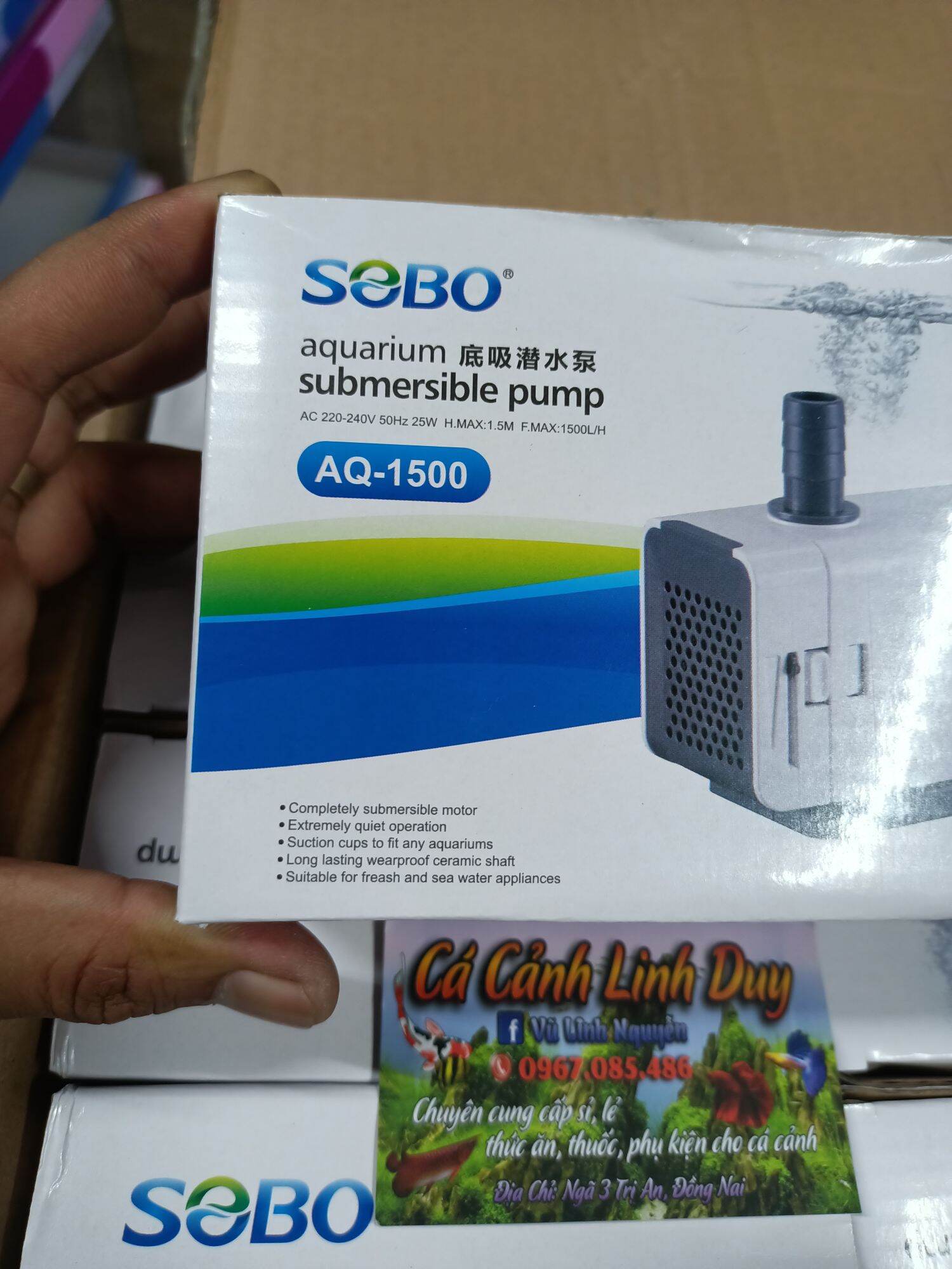 Máy Bơm SOBO AQ 1500 ( 25w )