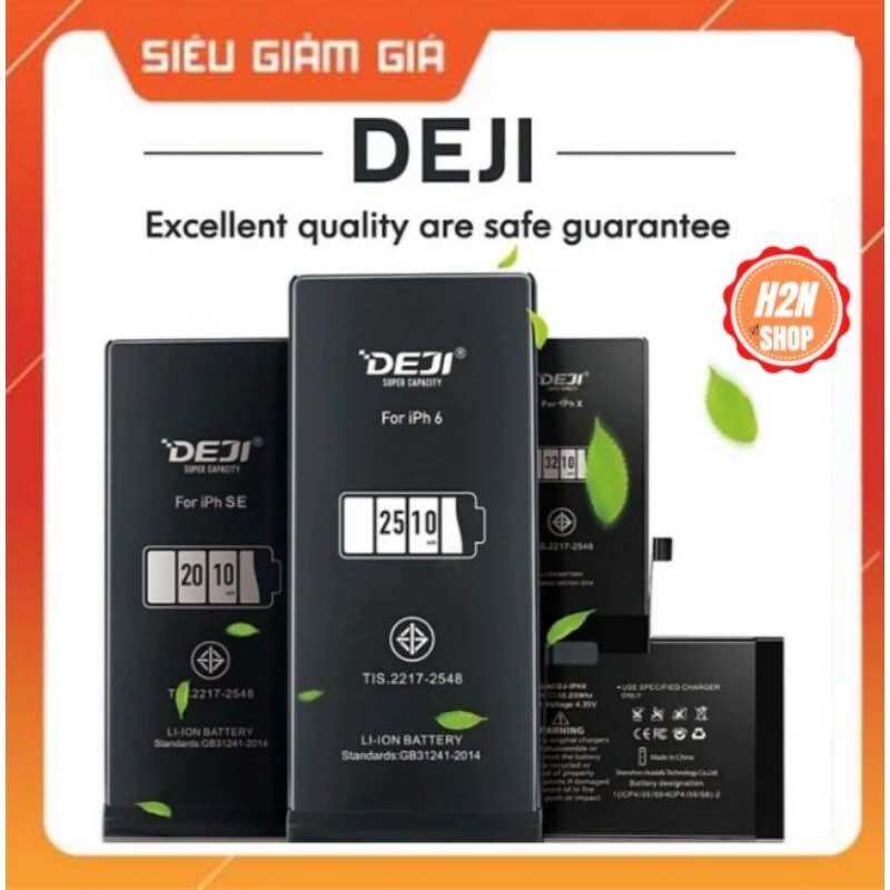 Pin deji dung lượng cao và chuẩn cho ip 5,5s, 6, 6s, 6p, 6sp, 7, 7p, 8, 8p, x, xs,xr,xsmax,11,11pro,11promax bh 12 tháng