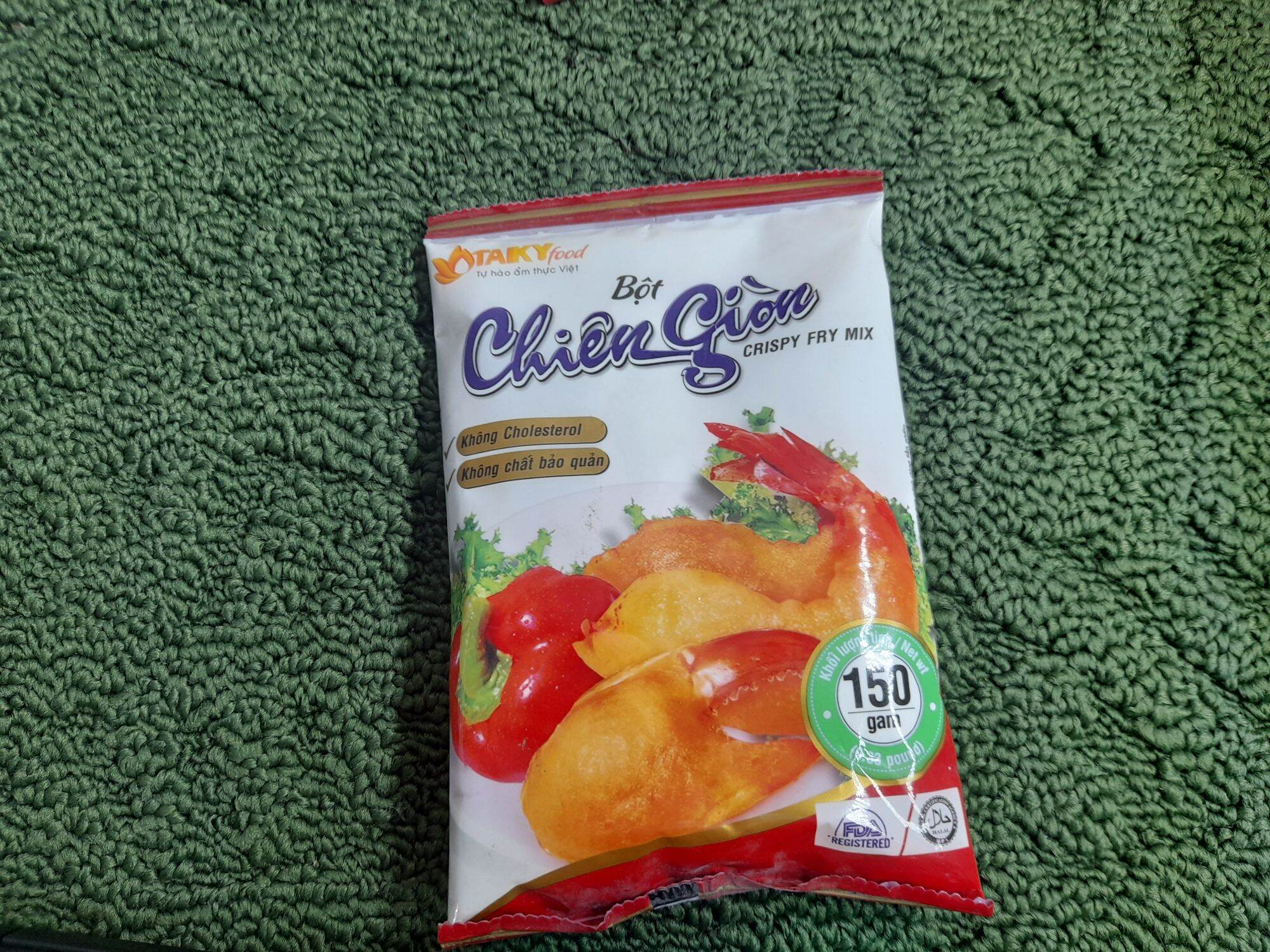 COMBO 5 TÚI BỘT CHIÊN GIÒN TÀI KÝ 150G