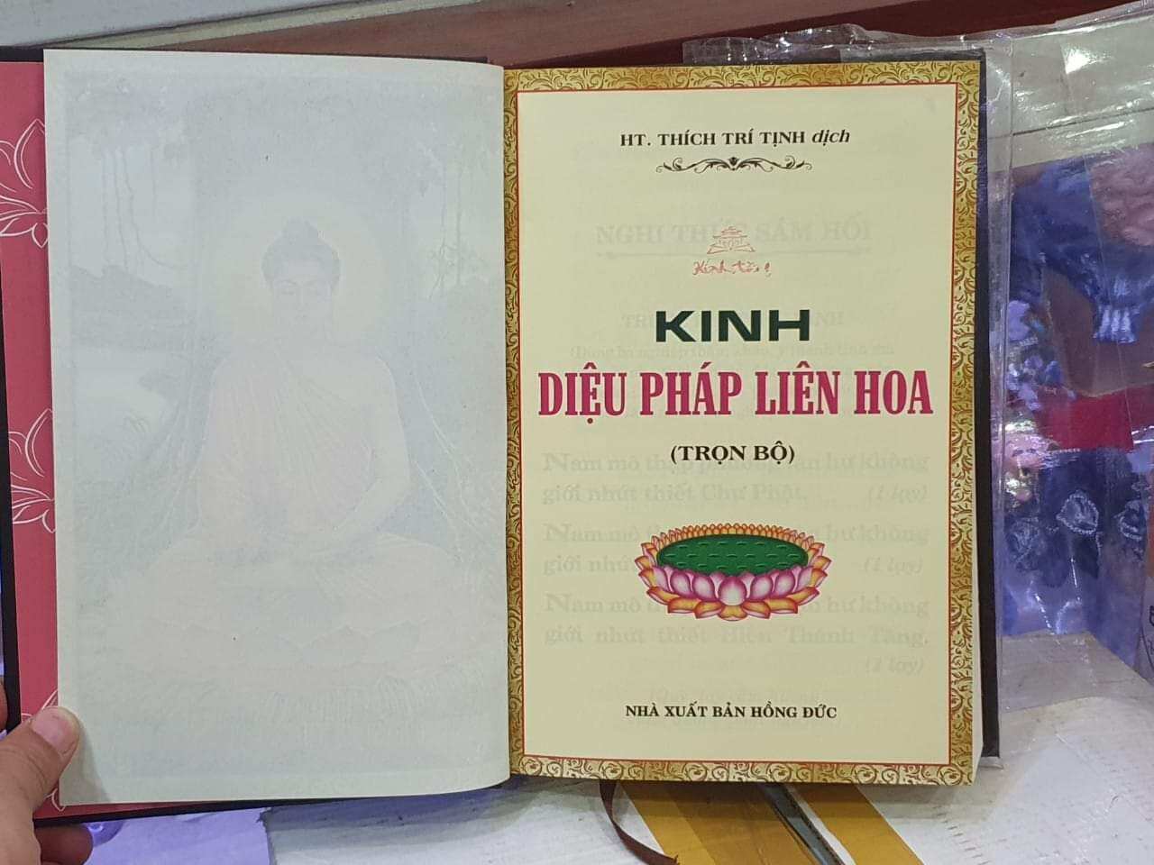 Kinh Pháp Hoa Bìa Cứng