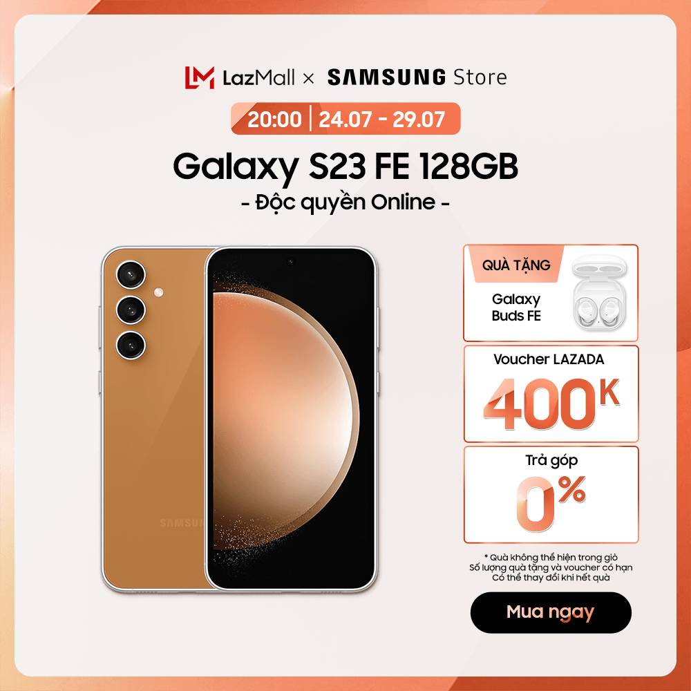 Điện thoại samsung galaxy s23 fe 128g - độc quyền online
