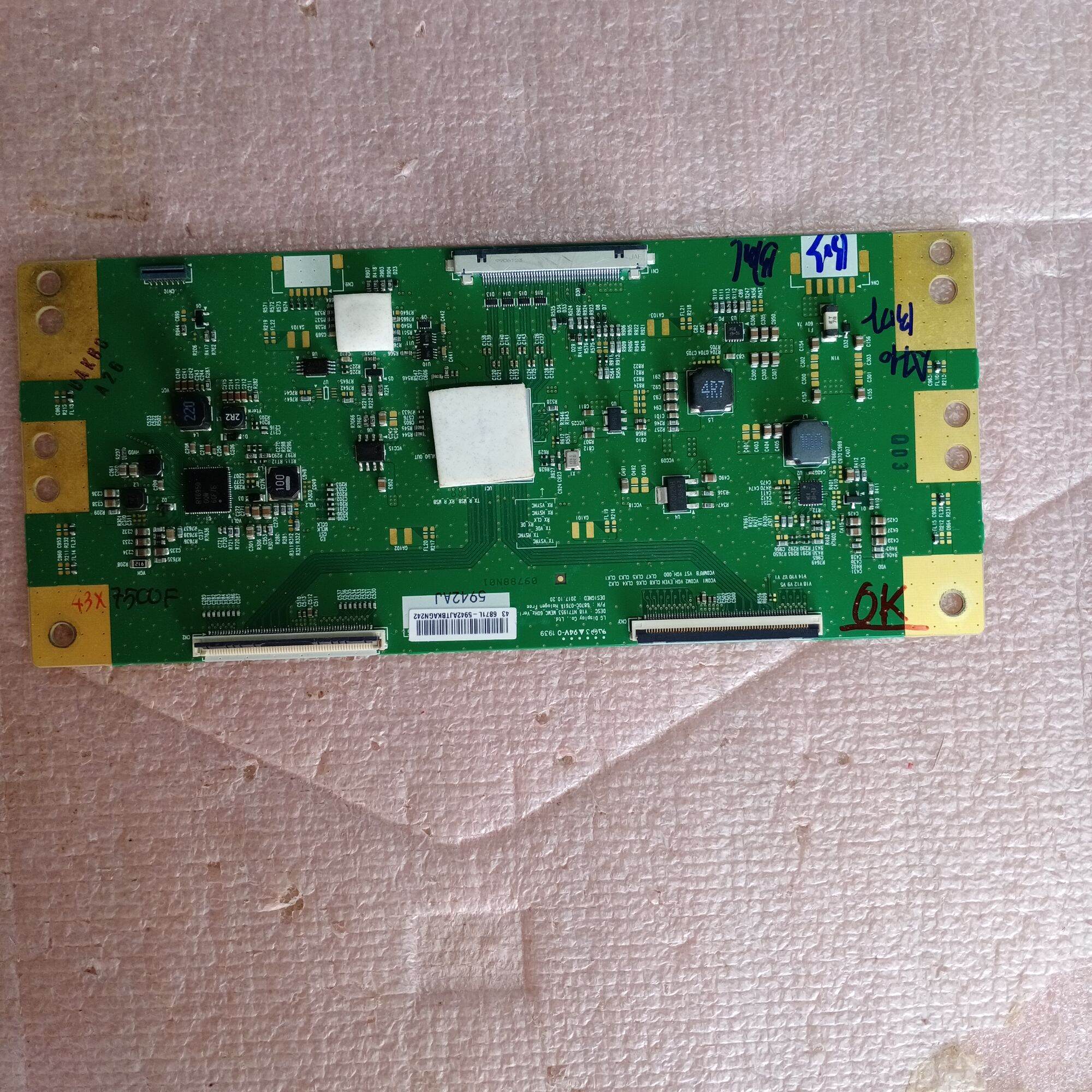 Bo tcon tivi sony 43x7500f