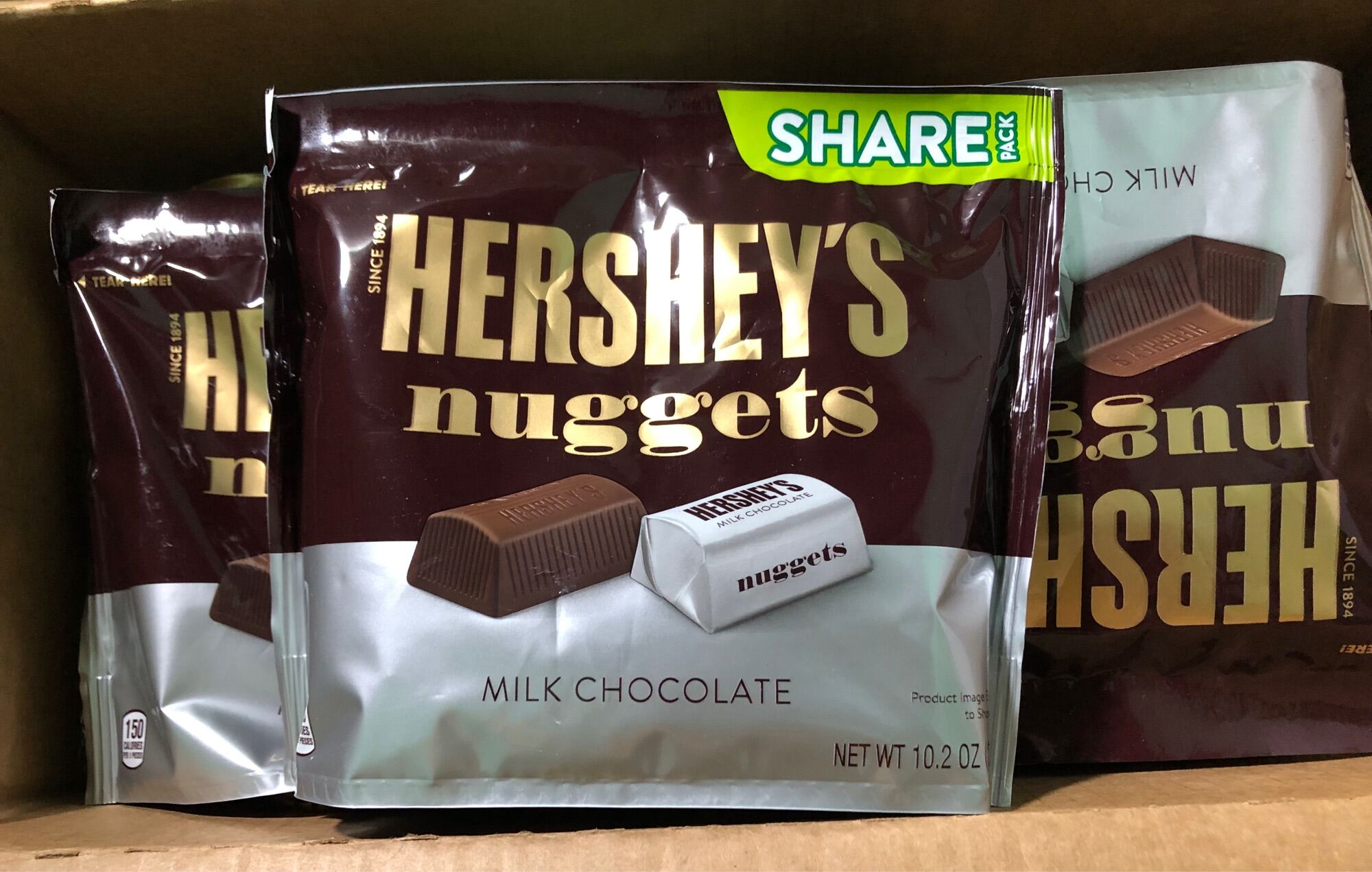 Chocolate Hershey S Nuggets Milk Chocolate 289Gr