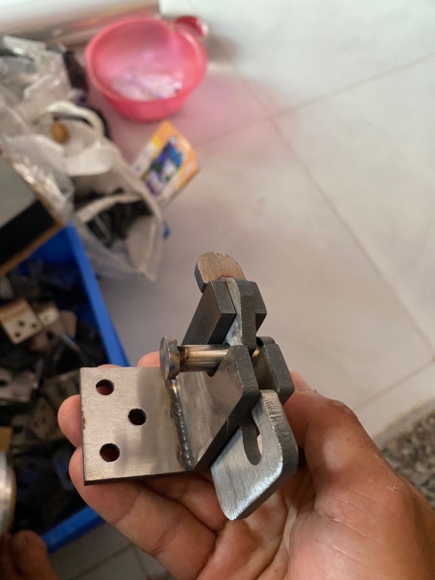 Chôt Khoá tự động "3Phong" inox Inox