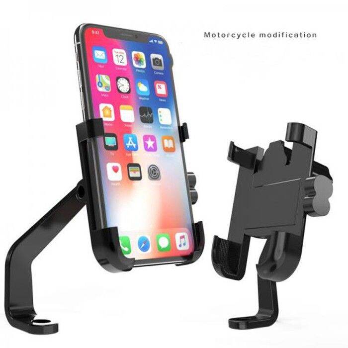 Kẹp giá đỡ điện thoại C2 trên xe máy