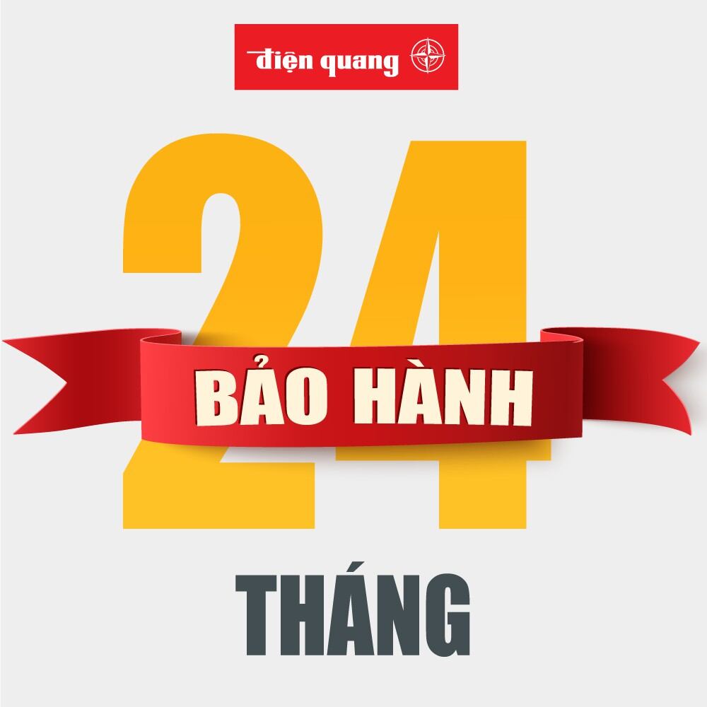 Bộ đèn led Điện Quang Doublewing 36w bóng thủy tinh