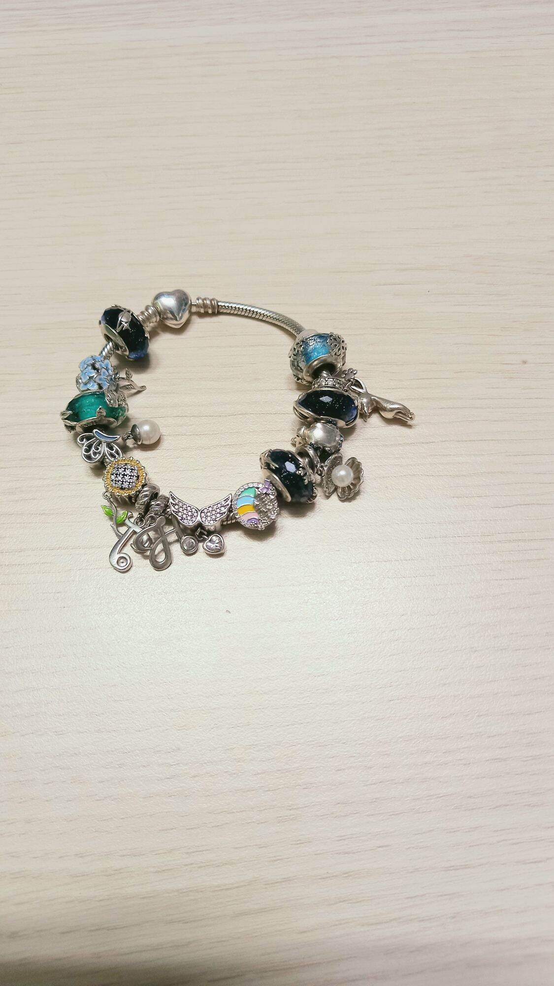 Vòng tay Pandora bạc thật, full charm cá tính