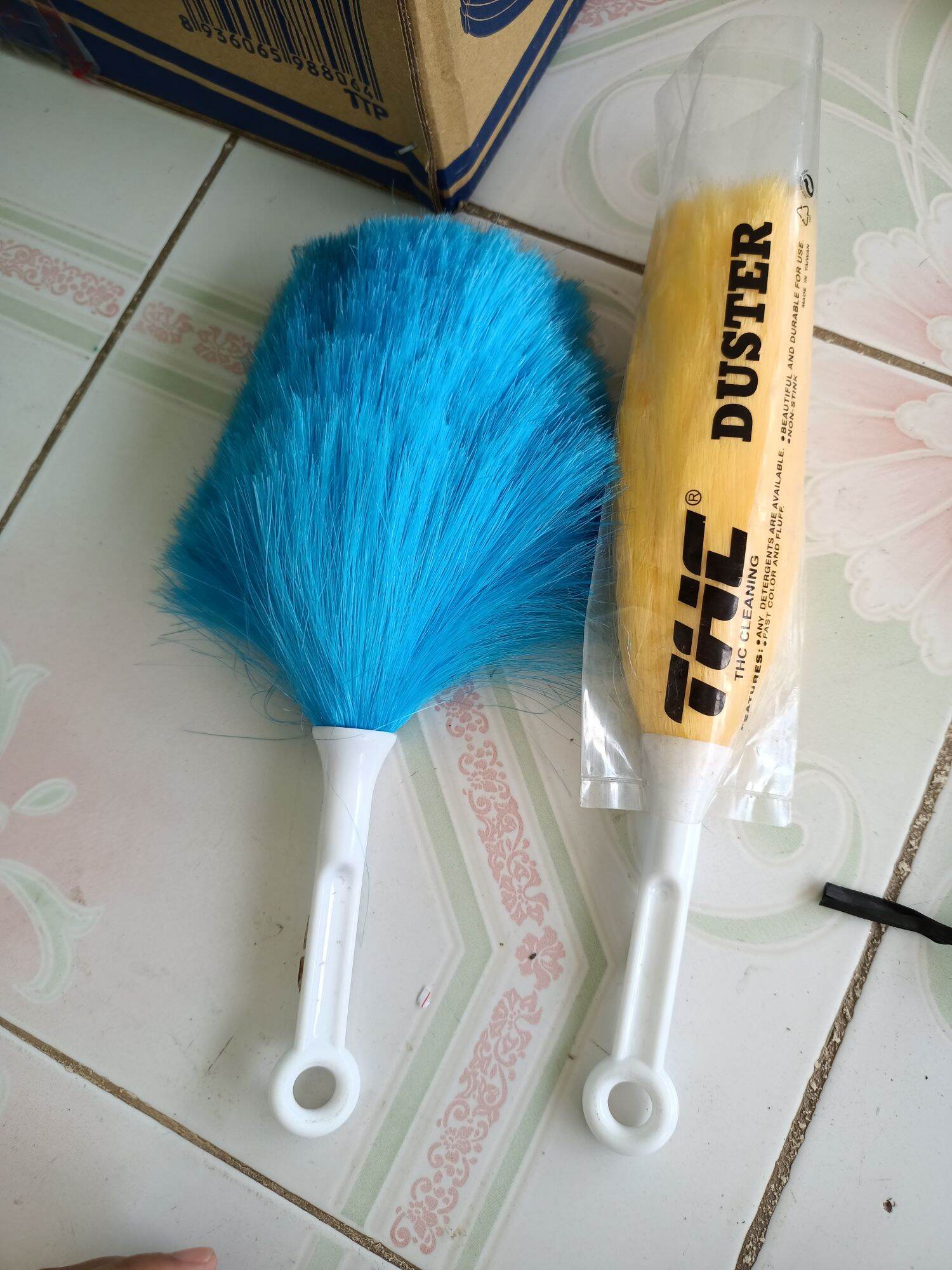 chổi nilong quét bụi nhỏ dài 27cm