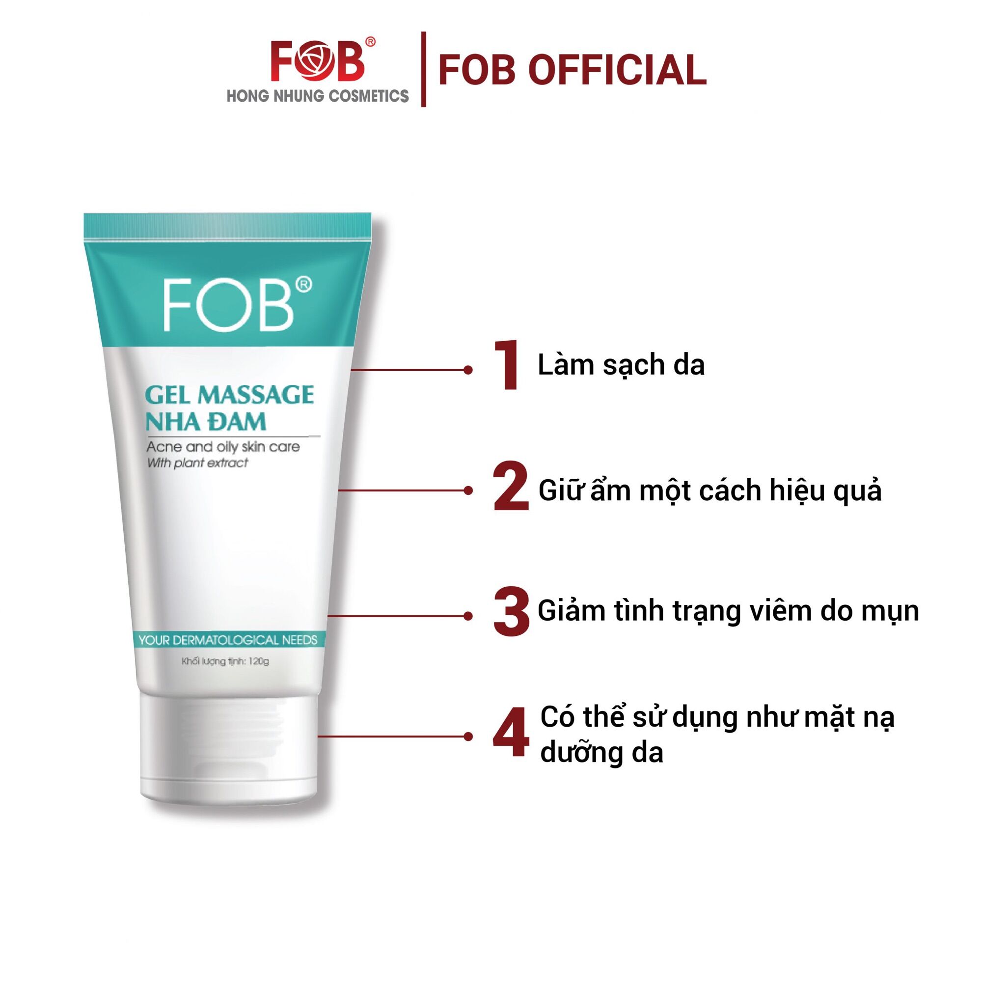 Combo 2 chai sửa rửa mặt nha đam FOB