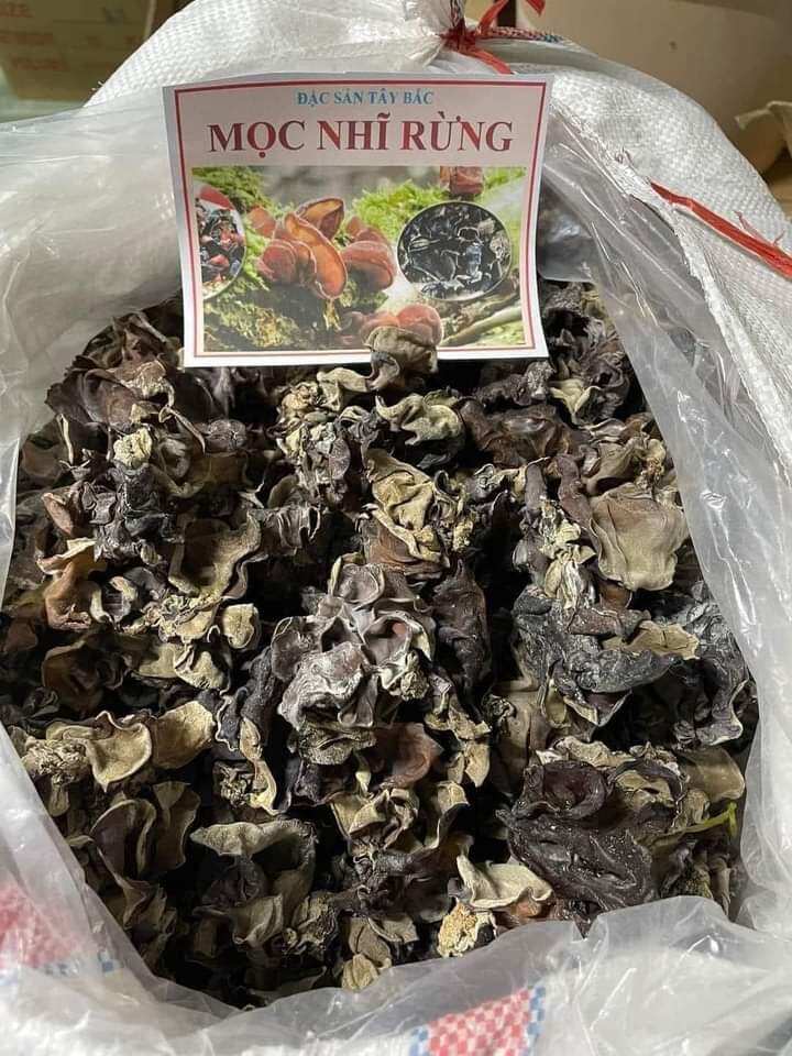 Mộc nhĩ rừng tây bắc 500g