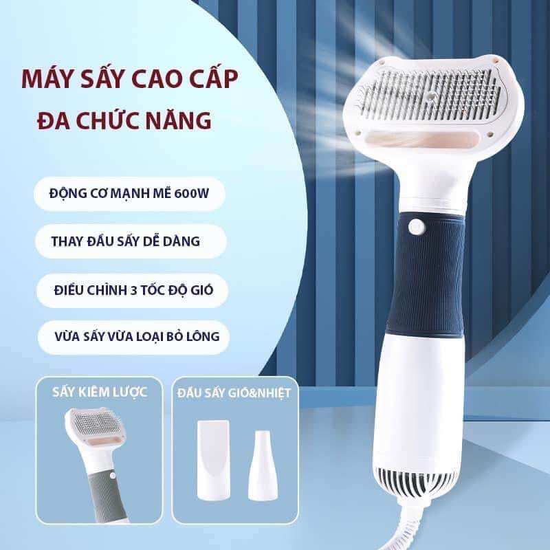 Máy sấy lông chó mèo, mấy sấy tạo kiểu chó mèo, mấy sấy chó mèo công suất lớn