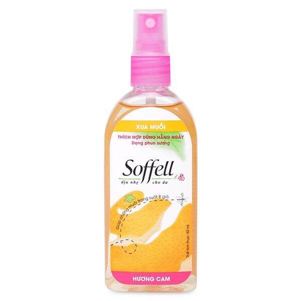Xịt chống muỗi Soffell - 80ml