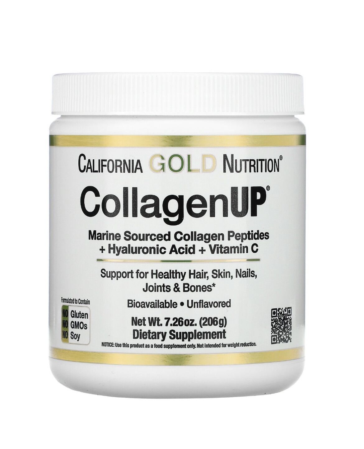 MỸ Bột Collagen UP Thuỷ Phân California Gold Nutrition 206g