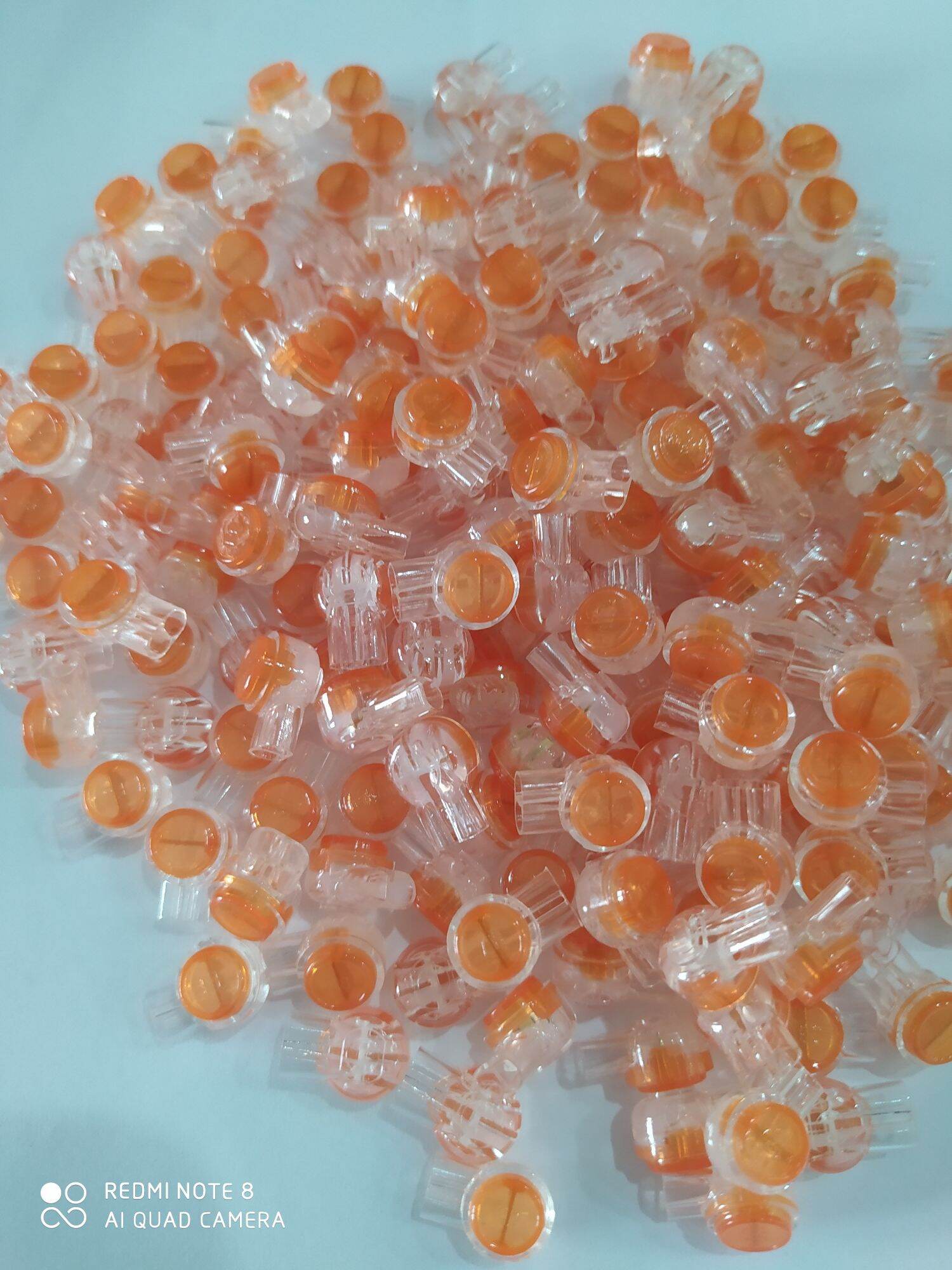 Rệp nối dây mạng , dây điện thoại túi 100 hạt