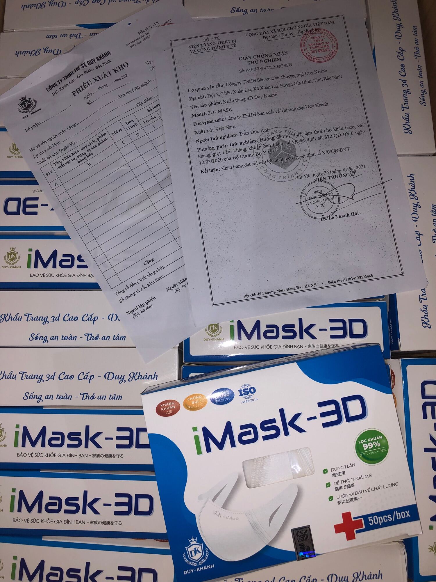 Khẩu trang 3D MASK an toàn chống dịch