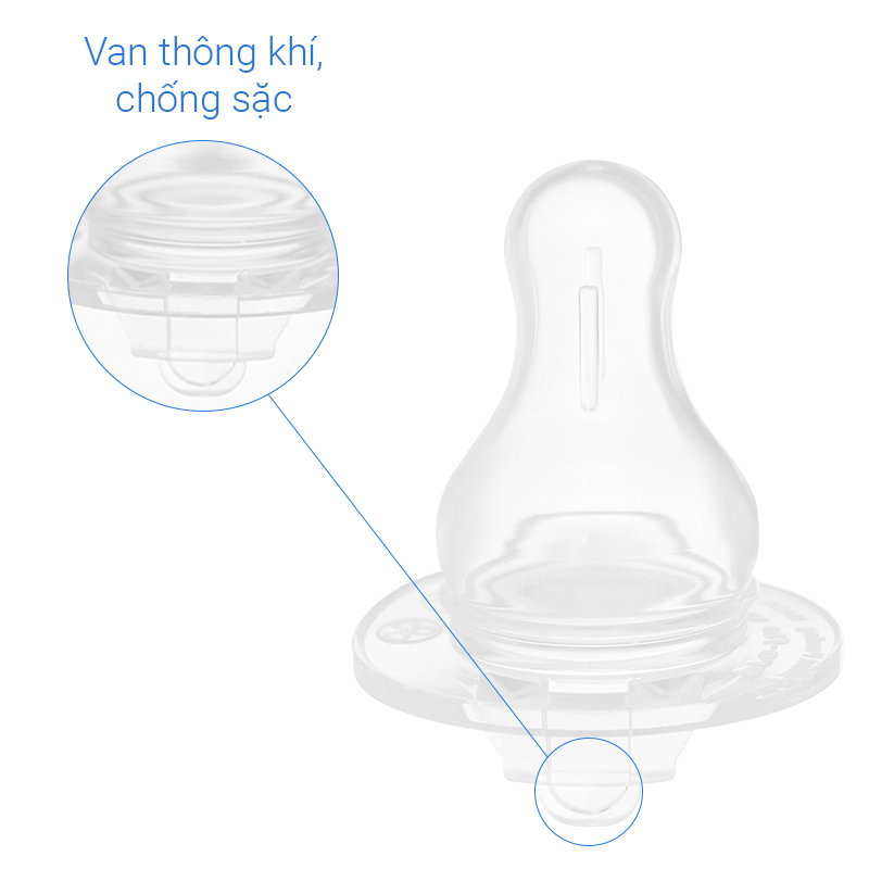 VỈ 2 NÚM TI PROFLO CHO BÌNH CỔ THƯỜNG PUR ADVANCED