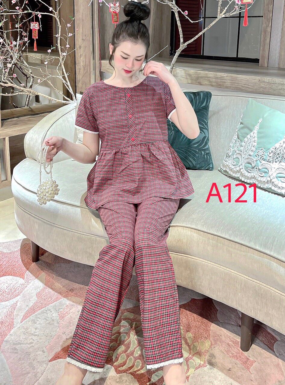 Đồ bộ mặc nhà vải kate 3 màu xinh