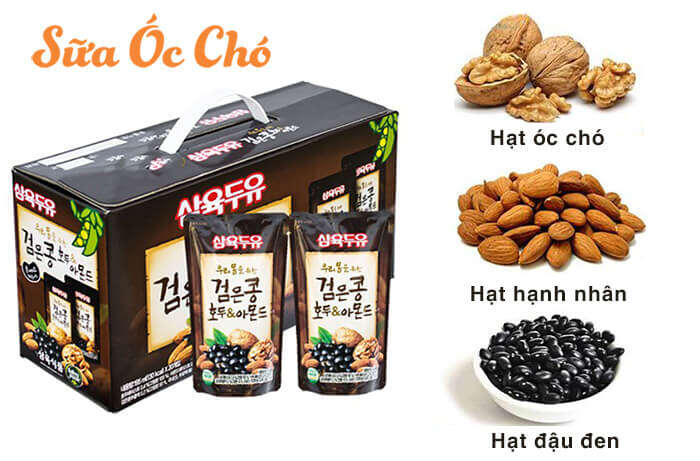 Sữa óc chó Sahmyook 195ml