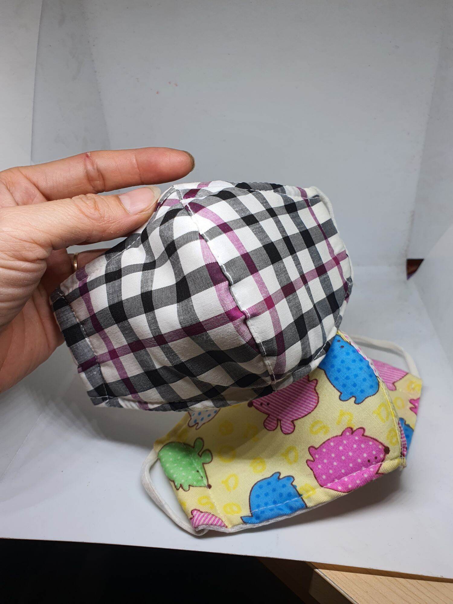 Khẩu trang vải trẻ em 3 lớp
