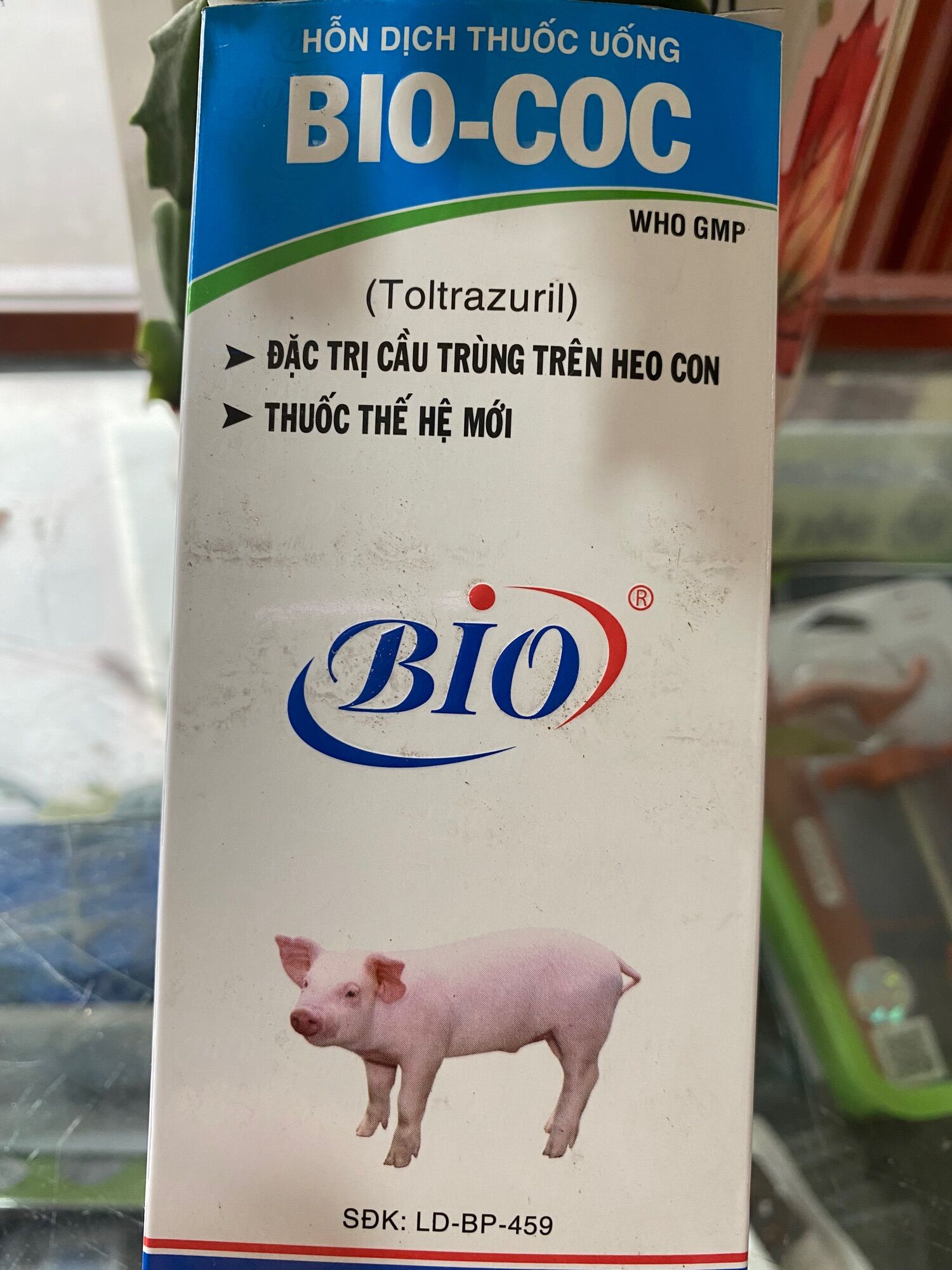 150ml BIO COC - cầu trùng heo con, bê, nghé, thỏ