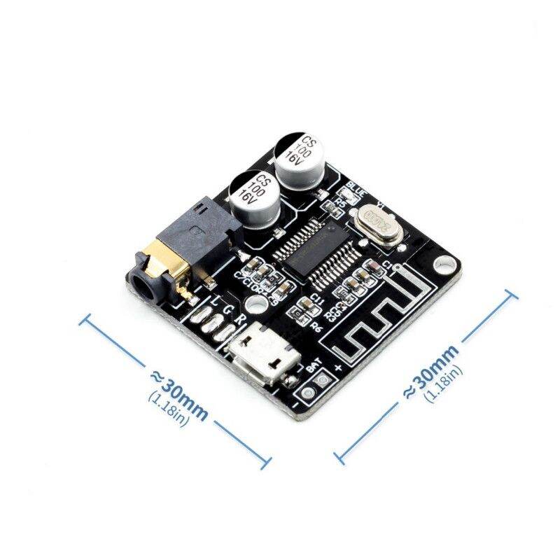 Mạch bluetotth 5.0 nguồn 3.7v đến 5v giao diện micro usb