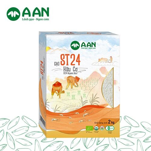 Gạo hữu cơ st24 aan