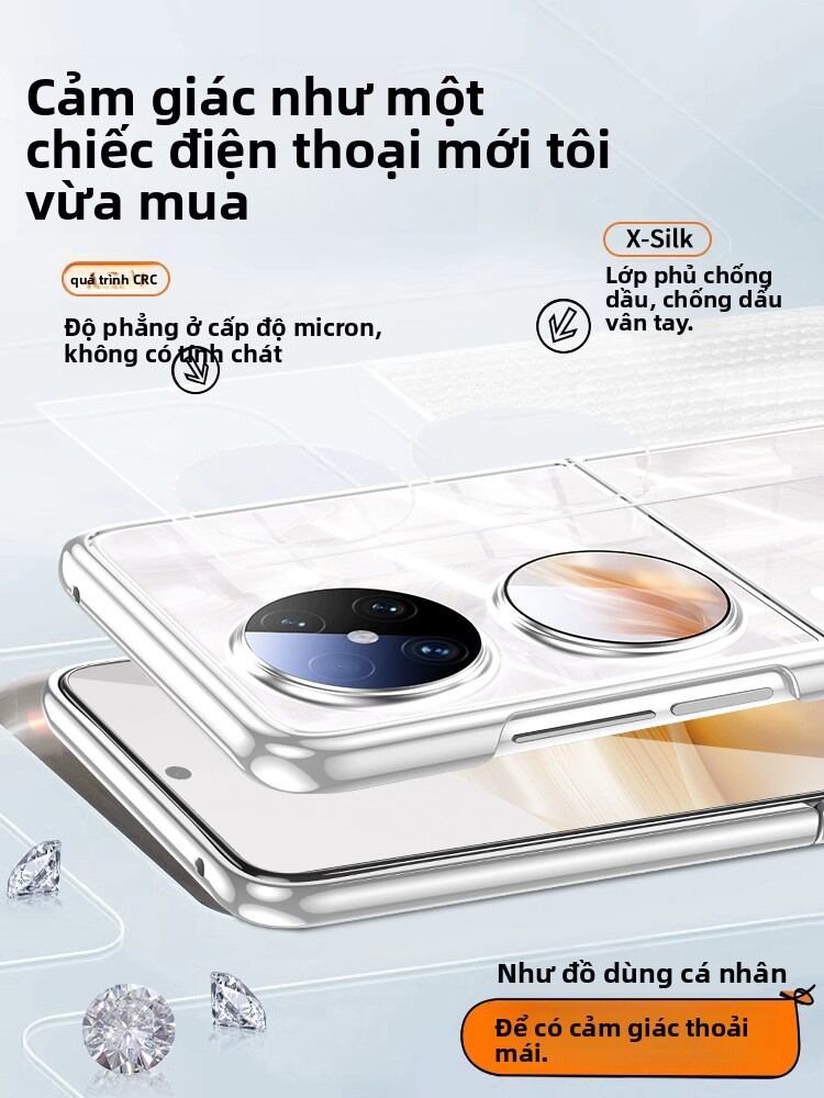 GUANBAINIAN | Luxurious Ultra-Thin Anti-Drop Transparent Phone Case Giá 593,000 Đồng*Miễn phí vận chuyển