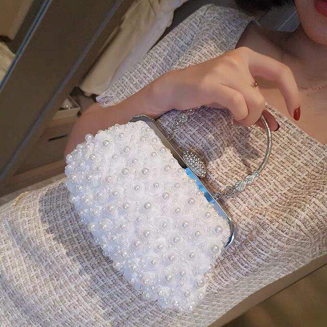 Túi clutch dự tiệc đính đá cao cấp