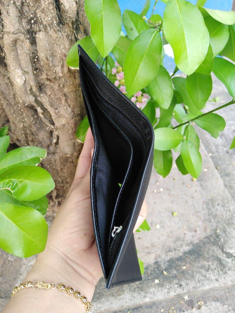 Ví nam/Bóp nam da bò thật cao cấp chính hiệu