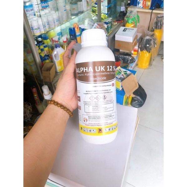 Thuốc diệt muỗi và các loại côn trùng alpha uk nhập anh quốc chai 1 lít