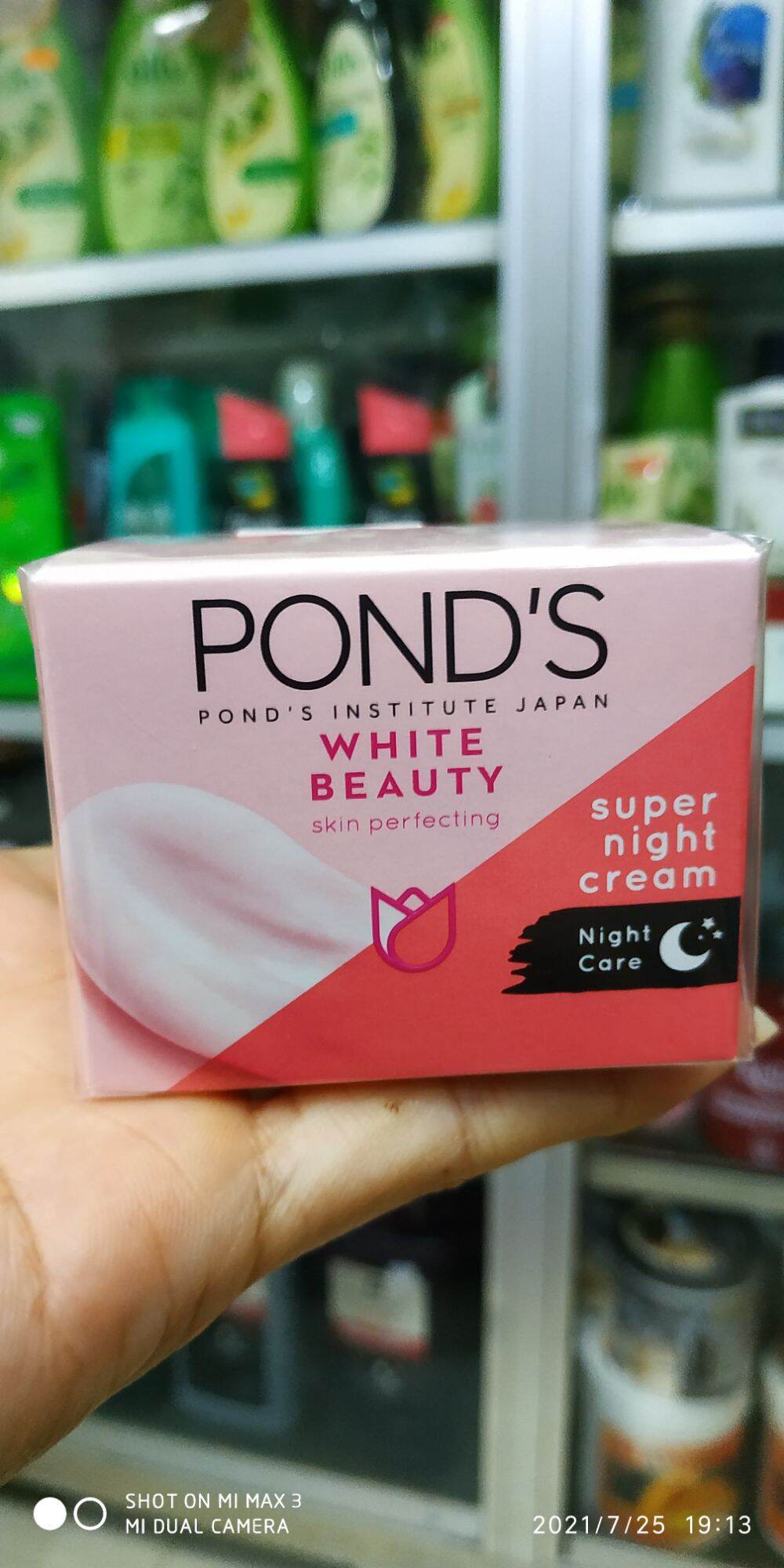 [Hcm]Kem Mặt Ponds Đêm 30Gr Giúp Da Trắng Hồng+Ngừa Lão Hóa