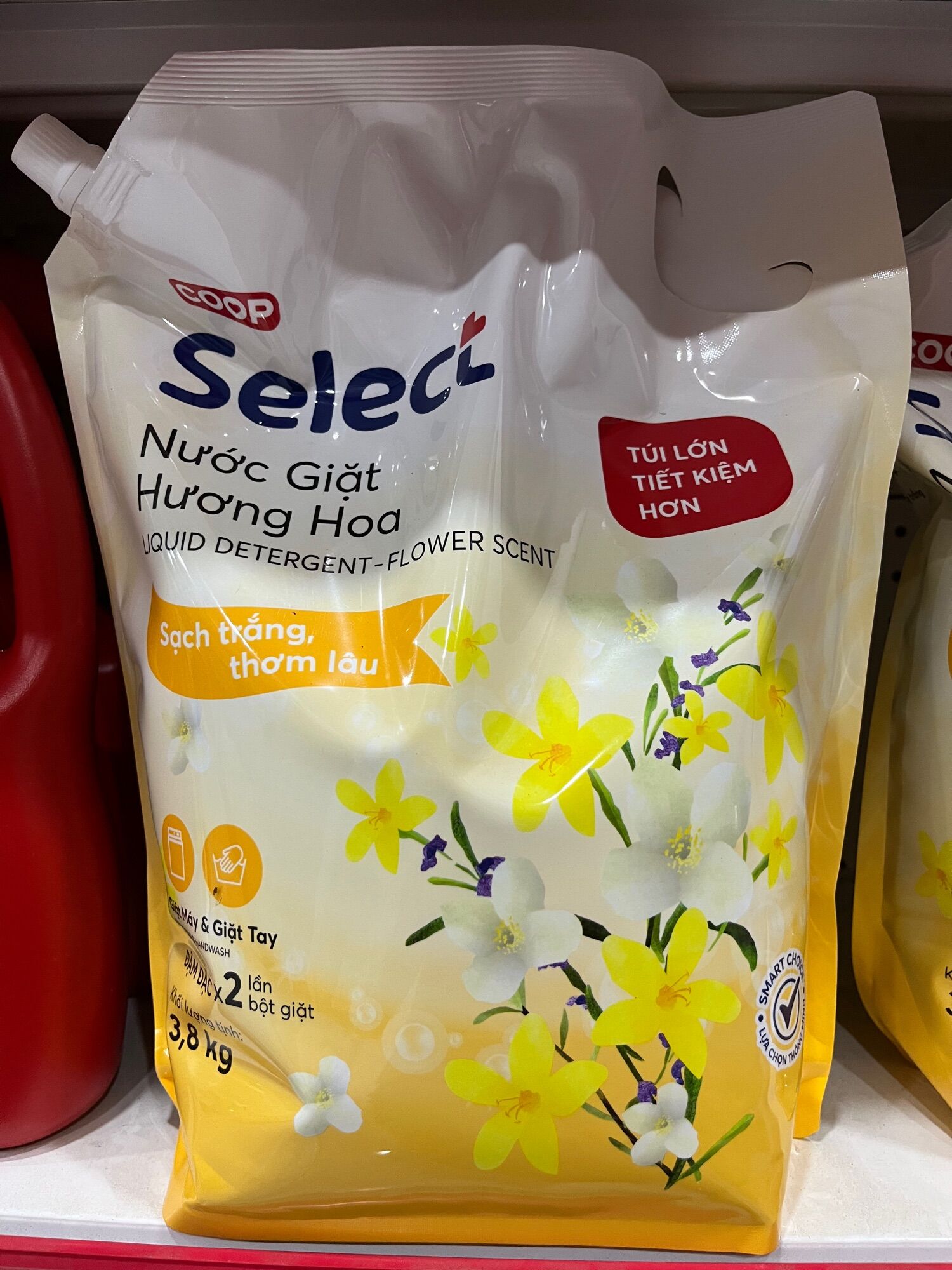 Nước giặt Coop Select 3,8kg