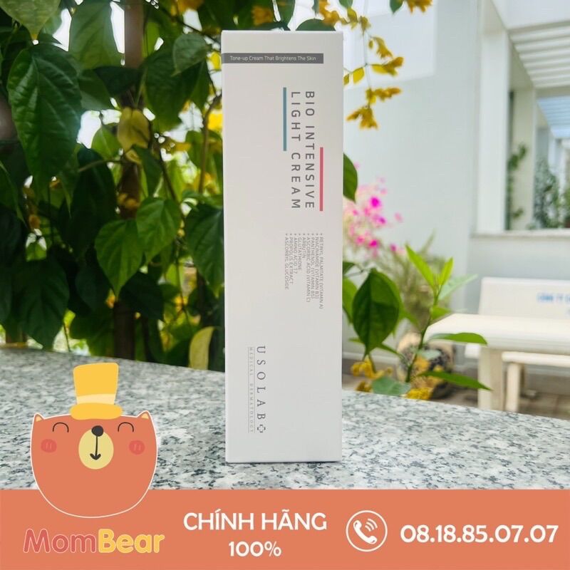 Kem dưỡng trắng da body usolab light intensive cream 250ml