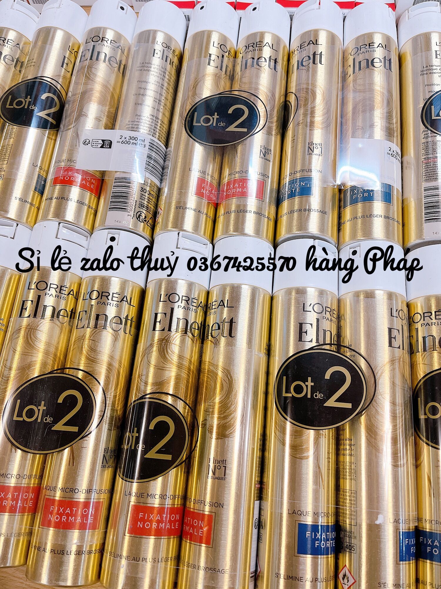 (Hàng Pháp săn sale ) Xịt dưỡng giữ nếp tóc L’oreal Elnett