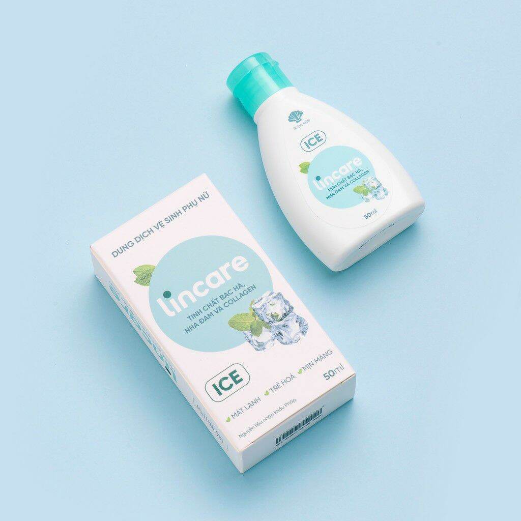 Dung dịch vệ sinh phụ nữ Lincare Ice 50ml
