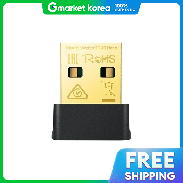 TP-Link | Tp-Link Archer T2Ub Nano Wireless Lan Card / Ac600 / 433Mbps Mac Unsupported Giá 958,300 Đồng*Miễn phí vận chuyển