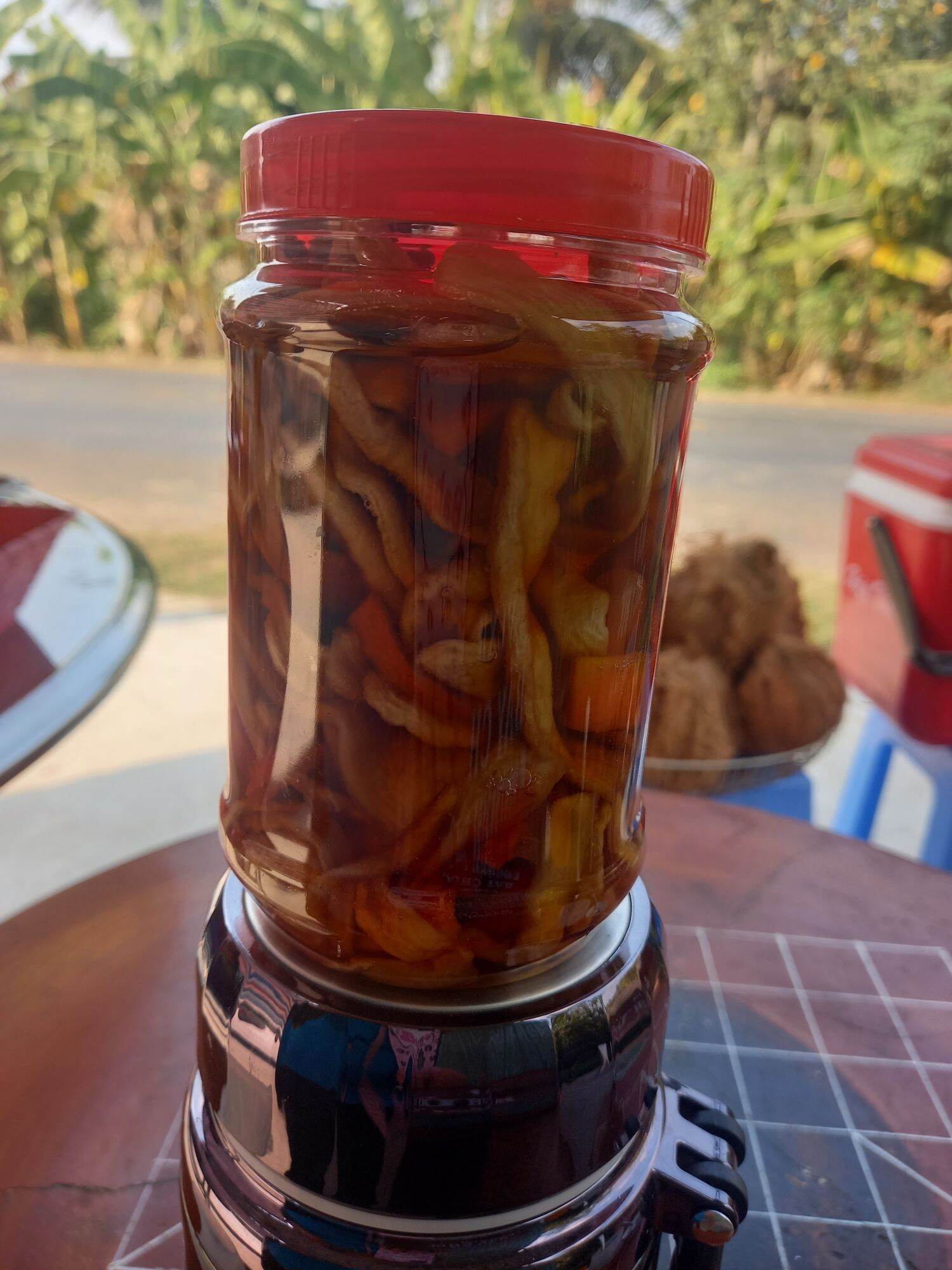 Củ cải ngâm mắm đường