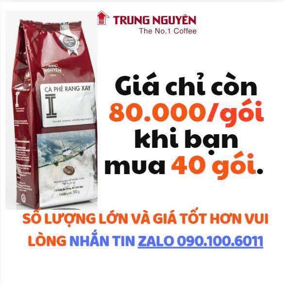 Trung Nguyên Legend - Cà phê rang xay I Khát vọng - Bịch 500gr