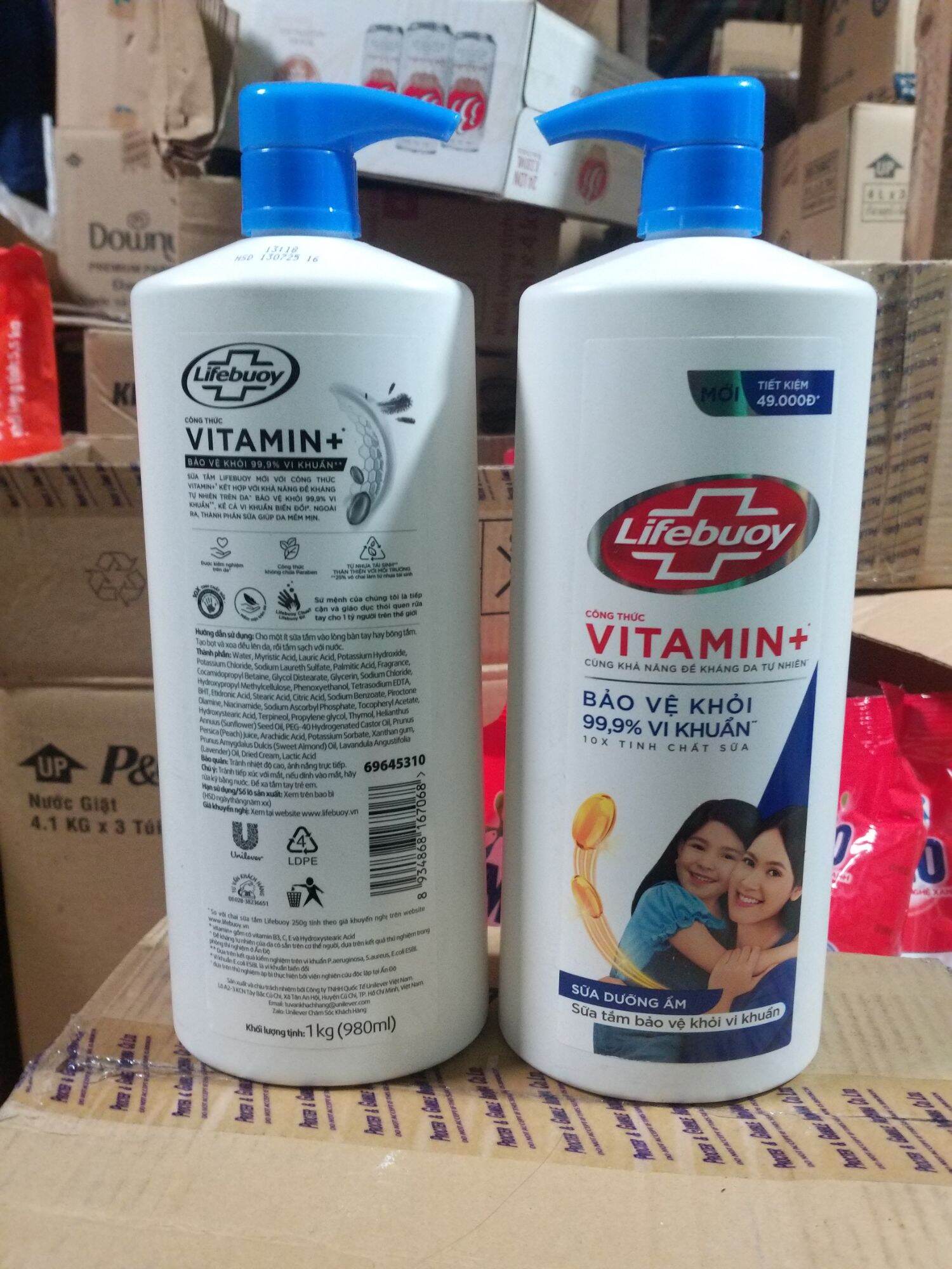 Sữa Tắm LIFEBUOY 1.4kg Chăm Sóc Da