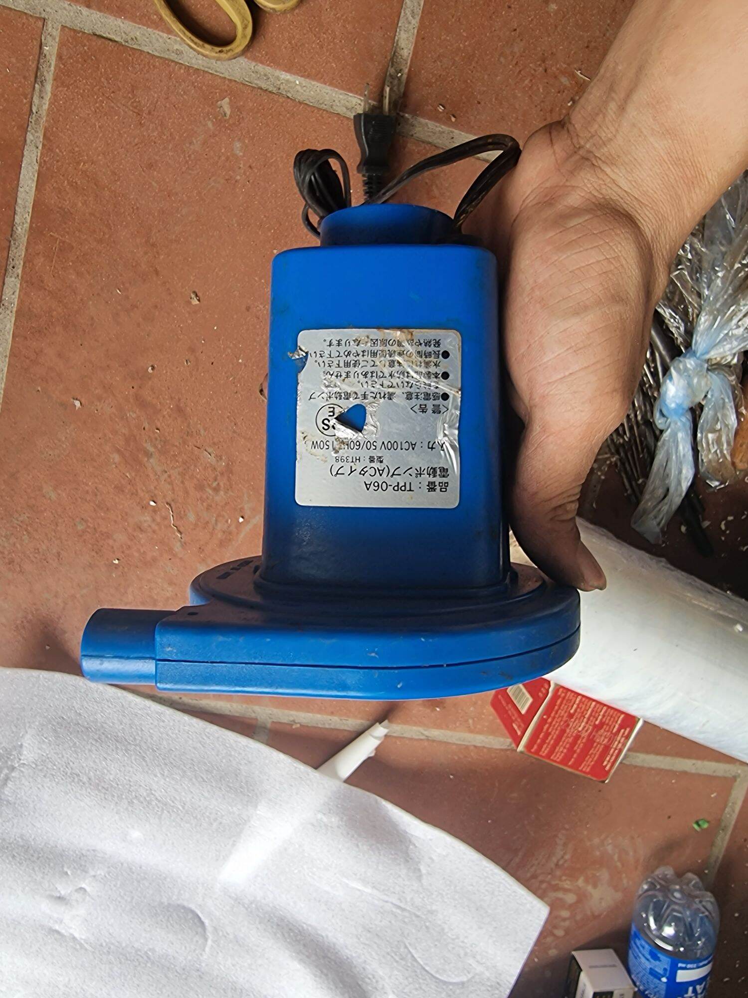 Máy thổi khí nhật bãi điện 100v
