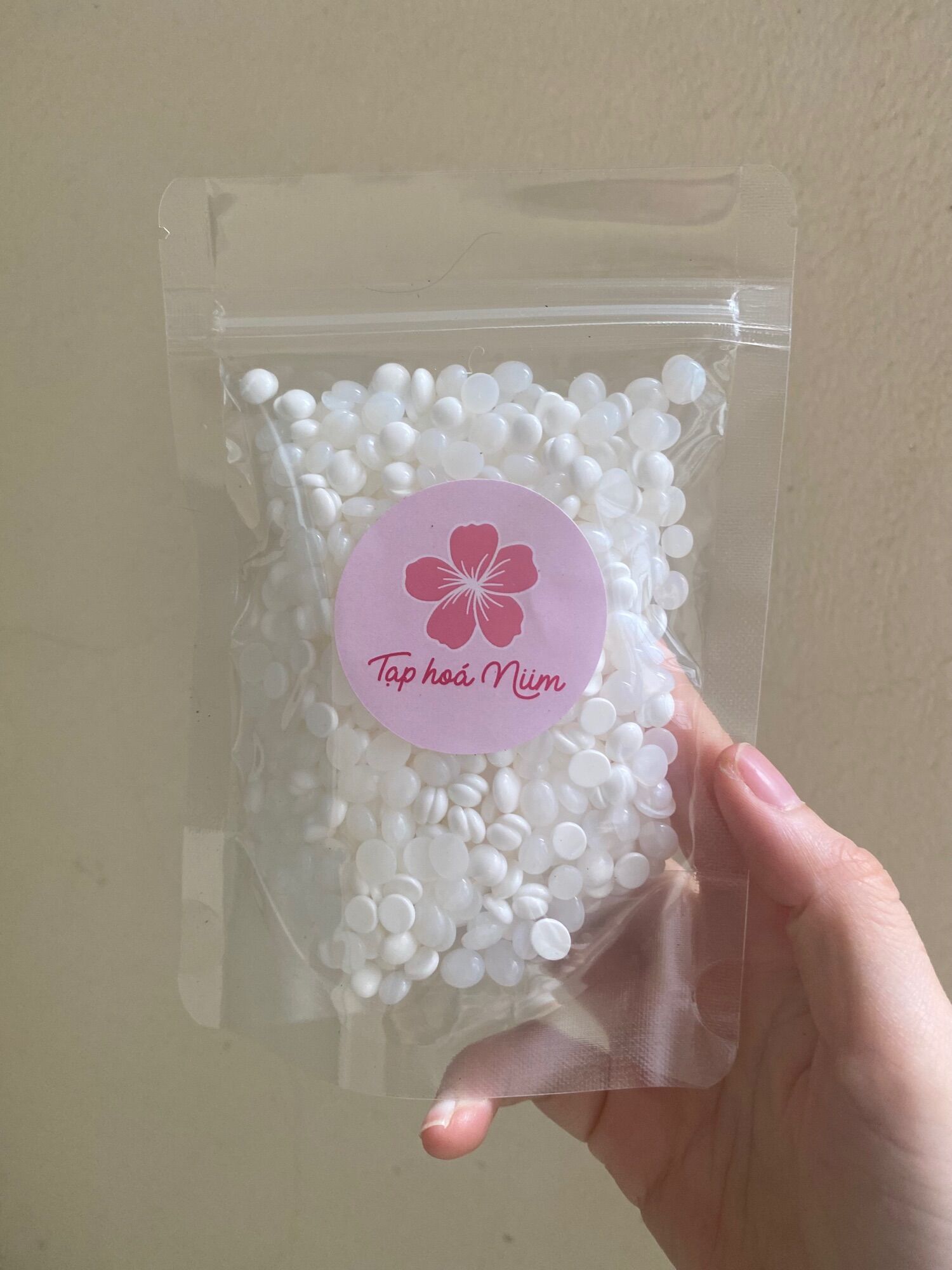 1kg Sáp wax lông wax bean cao cấp SIÊU BÁM LÔNG, wax dẻo, thơm đi sạch cả râu nam ngắn, cứng
