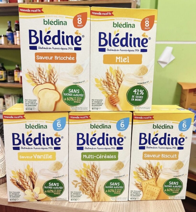 Bột lắc sữa Bledine Pháp 400g cho bé từ 6 tháng tuổi